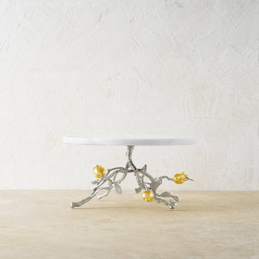 Pomegranate Silver & Gold  Խմորեղենի մատուցման ափսե