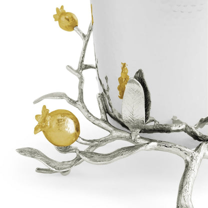 Pomegranate Silver & Gold Ծաղկաման