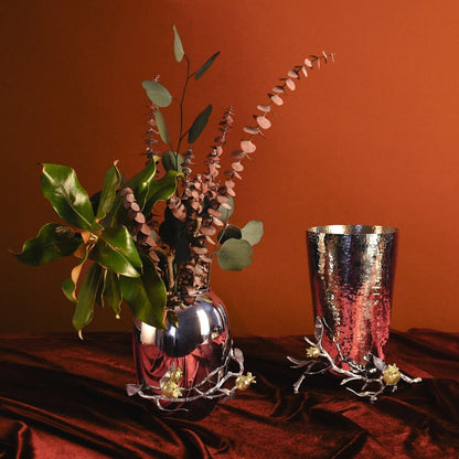 Pomegranate Silver & Gold Ծաղկաման
