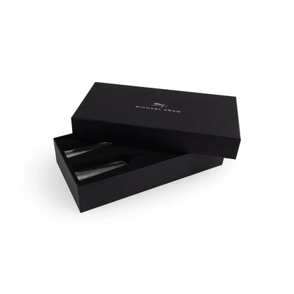 Reflective Champagne Flute & Heart Frame  Packaged Gift Set