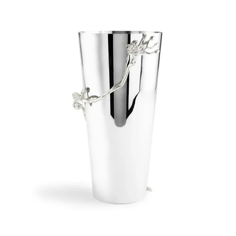 Silver Orchid Large Vase