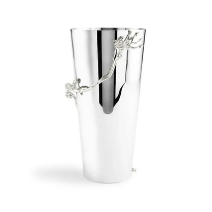 Silver Orchid Large Vase