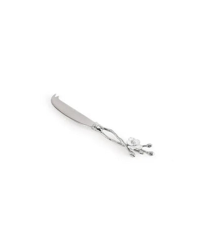 Silver Orchid Cheeseboard with Knife
