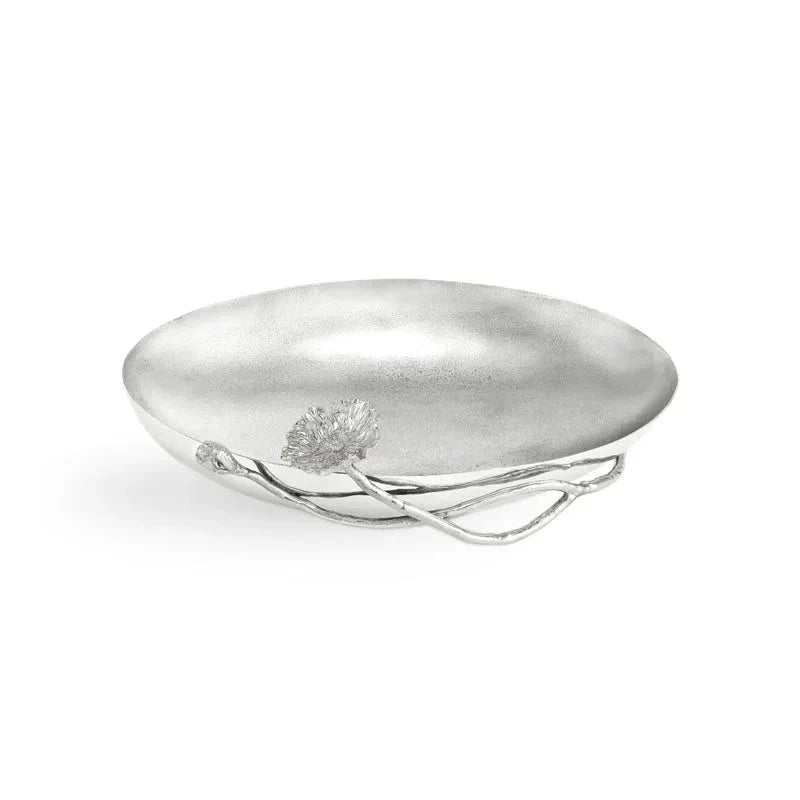 Poppy Oval Large Low Bowl
