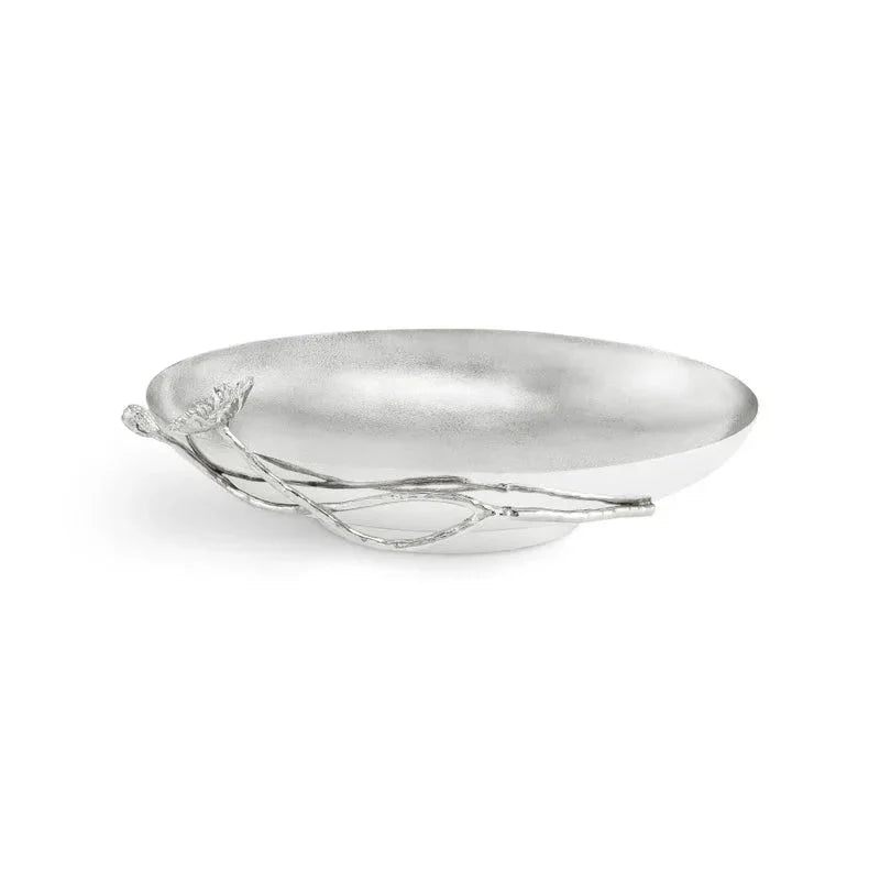 Poppy Oval Large Low Bowl