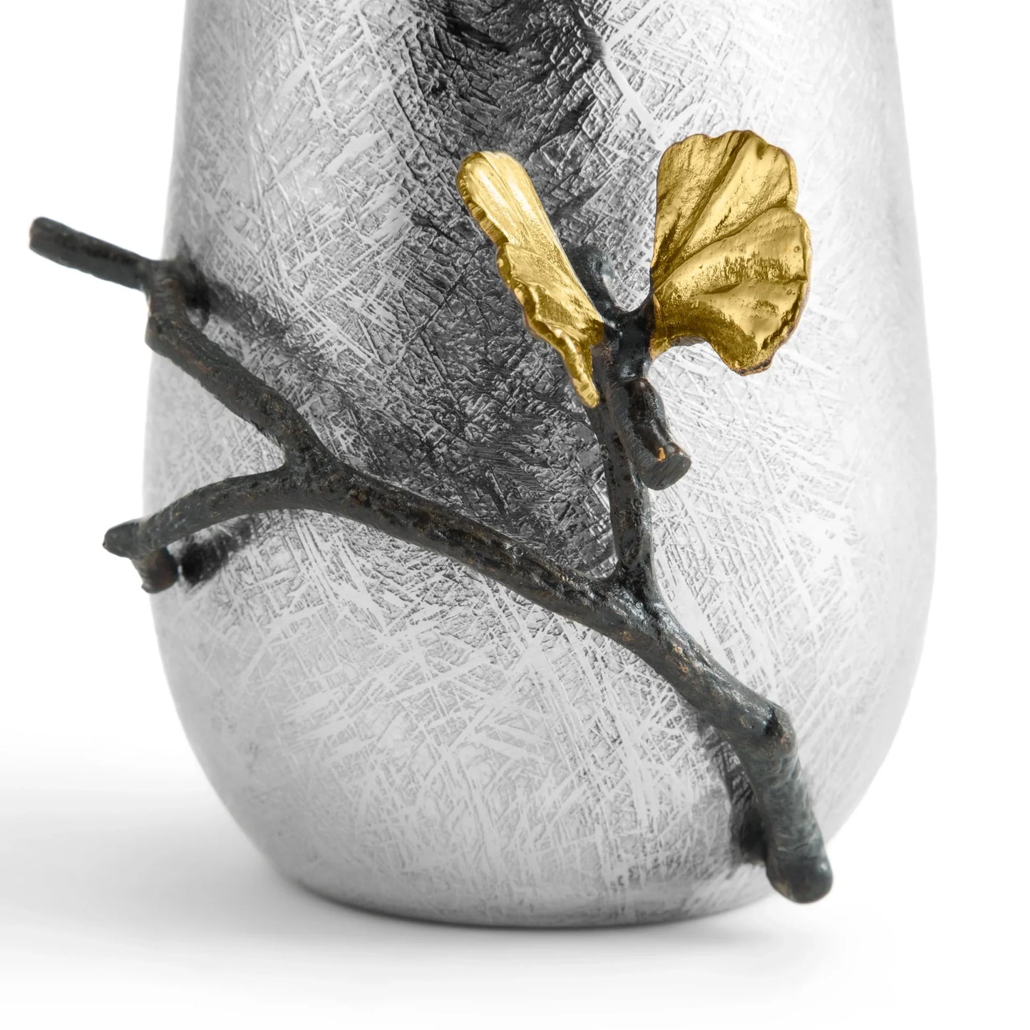 Butterfly Ginkgo Bath Collection Toothbrush Holder - Stainless Steel