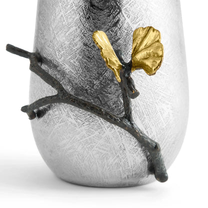 Butterfly Ginkgo Bath Collection Toothbrush Holder - Stainless Steel