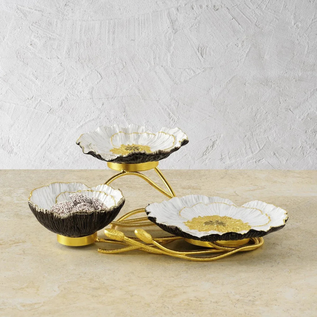 Anemone 3-Tier Dish
