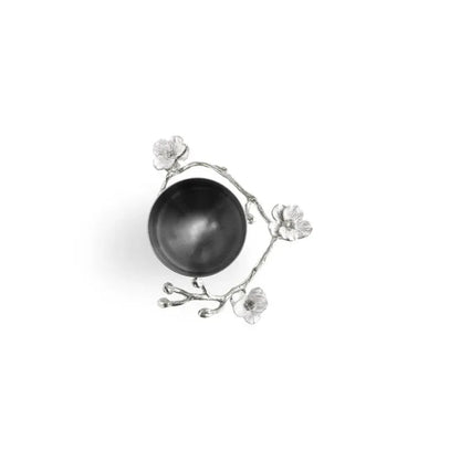 Silver Orchid Vase