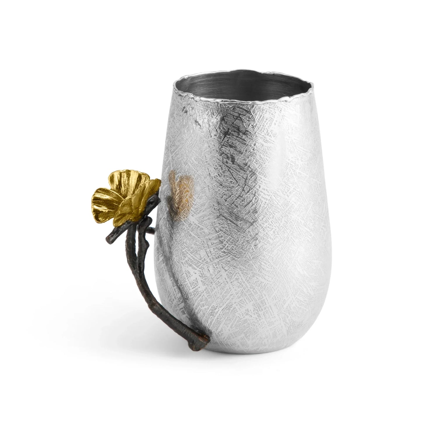 Butterfly Ginkgo Bath Collection Toothbrush Holder - Stainless Steel