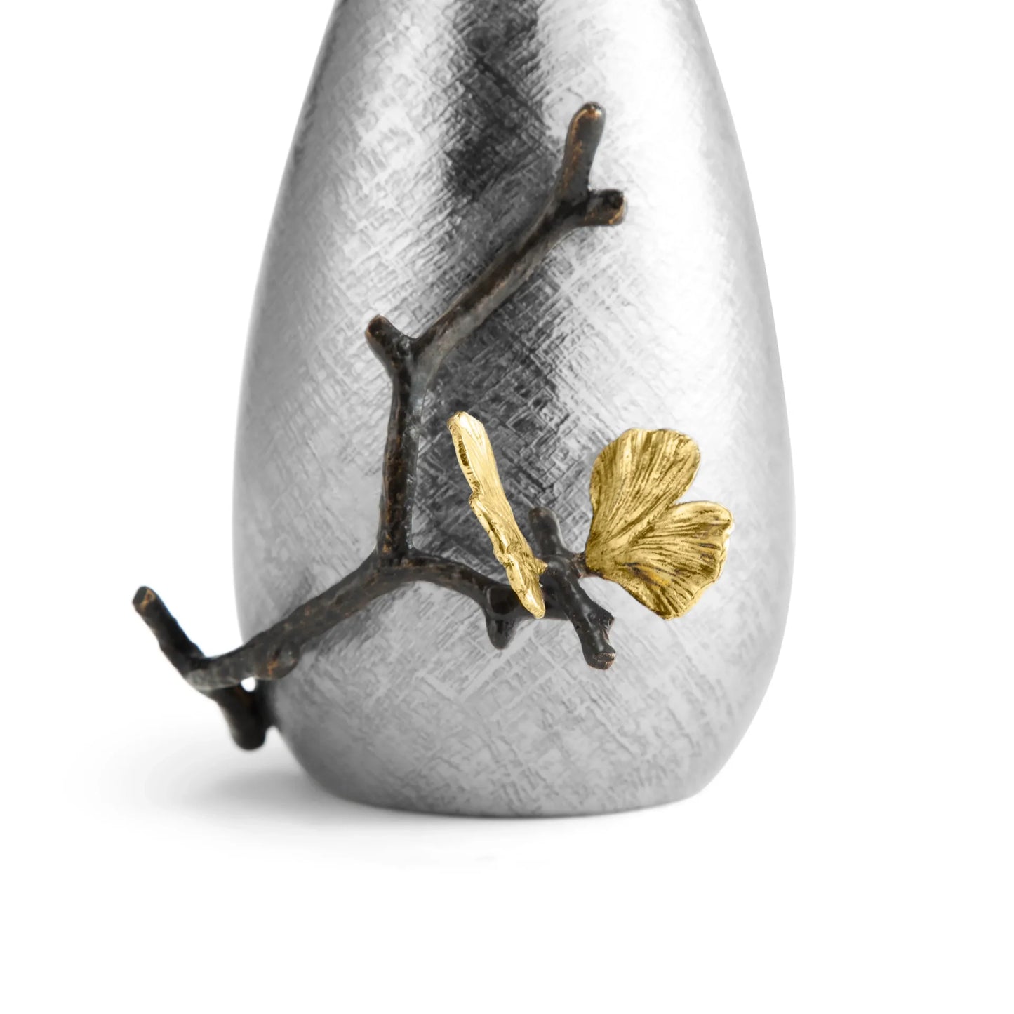 Butterfly Ginkgo Bath Collection Soap Dispenser - Stainless Steel
