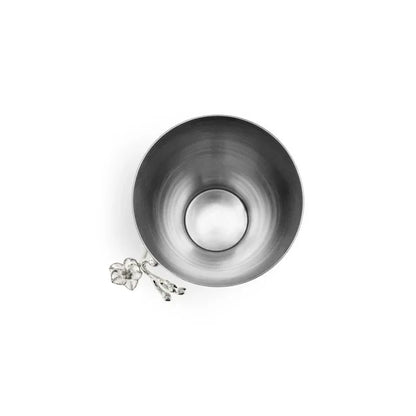 Silver Orchid Large Vase