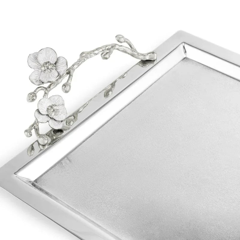 Silver Orchid Large Tray