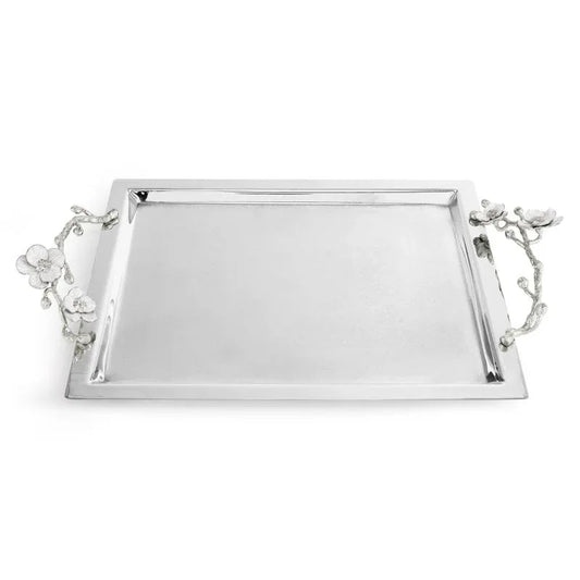 Silver Orchid Large Tray by Michael Aram – view 2
