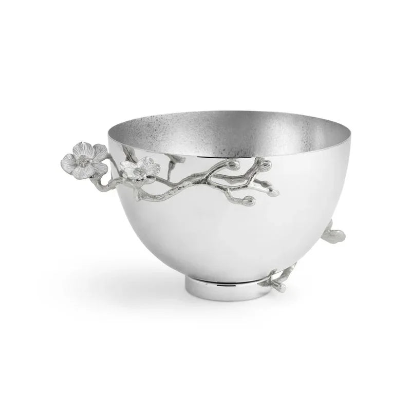 Silver Orchid Medium Bowl