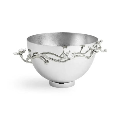 Silver Orchid Medium Bowl