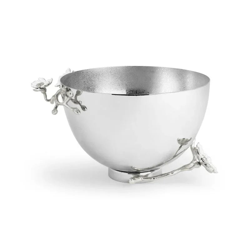 Silver Orchid Medium Bowl