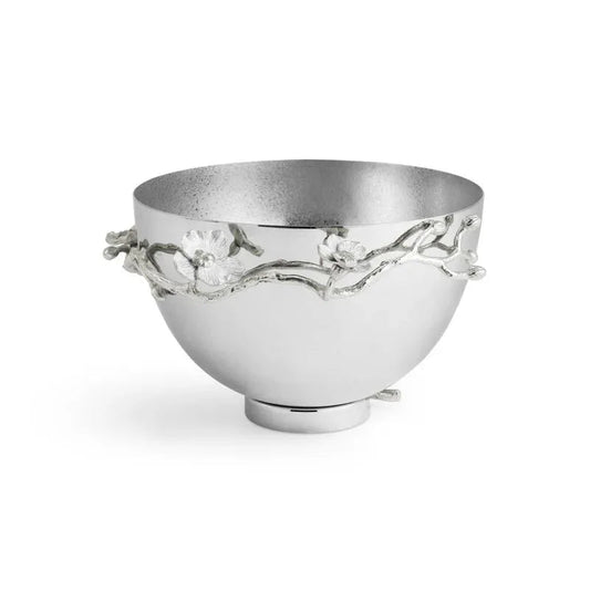 Silver Orchid Medium Bowl by Michael Aram – view 2