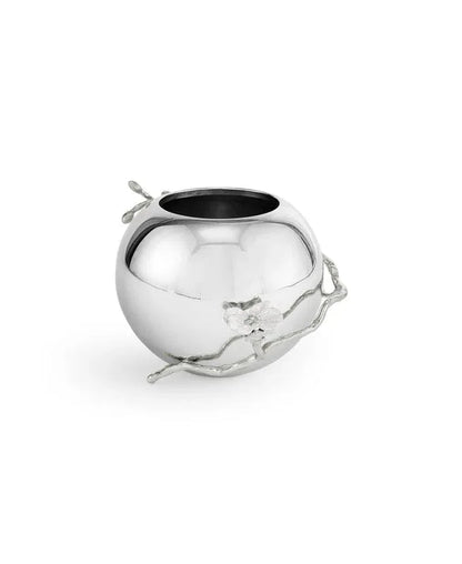 Silver Orchid Rose Bowl