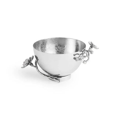 Silver Orchid Small Bowl