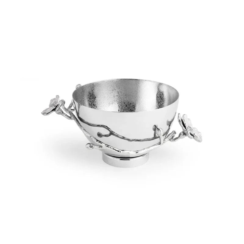Silver Orchid Small Bowl