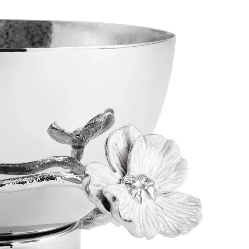 Silver Orchid Small Bowl