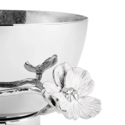 Silver Orchid Small Bowl