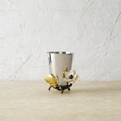 Vintage Bloom Footed Vase