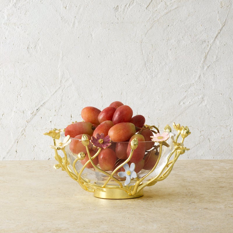 Wildflowers Small Glass Bowl