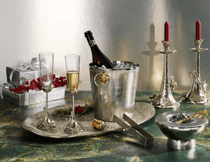 White Orchid Մոմակալների հավաքածու