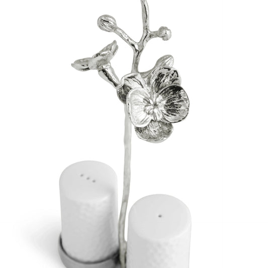 White Orchid Salt & Pepper Set by Michael Aram – view 2