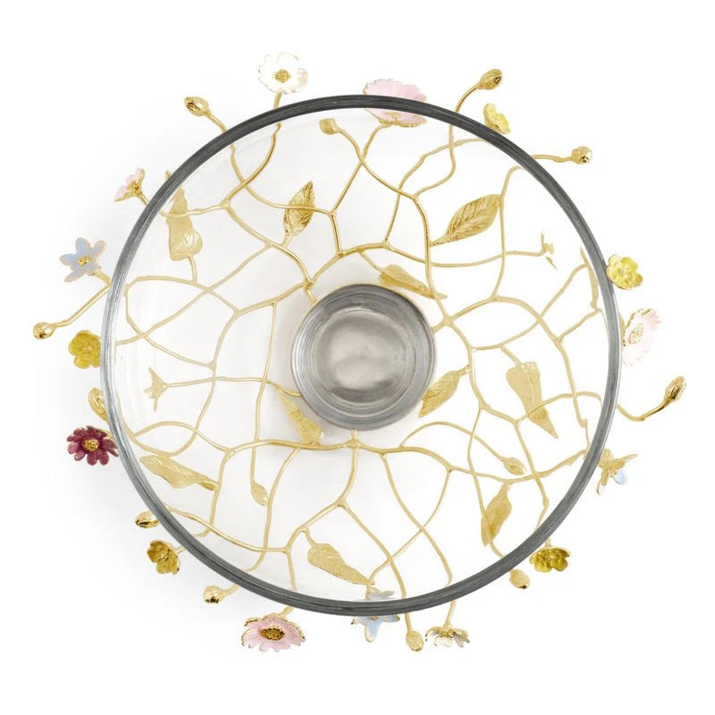 Wildflowers Large Glass Bowl