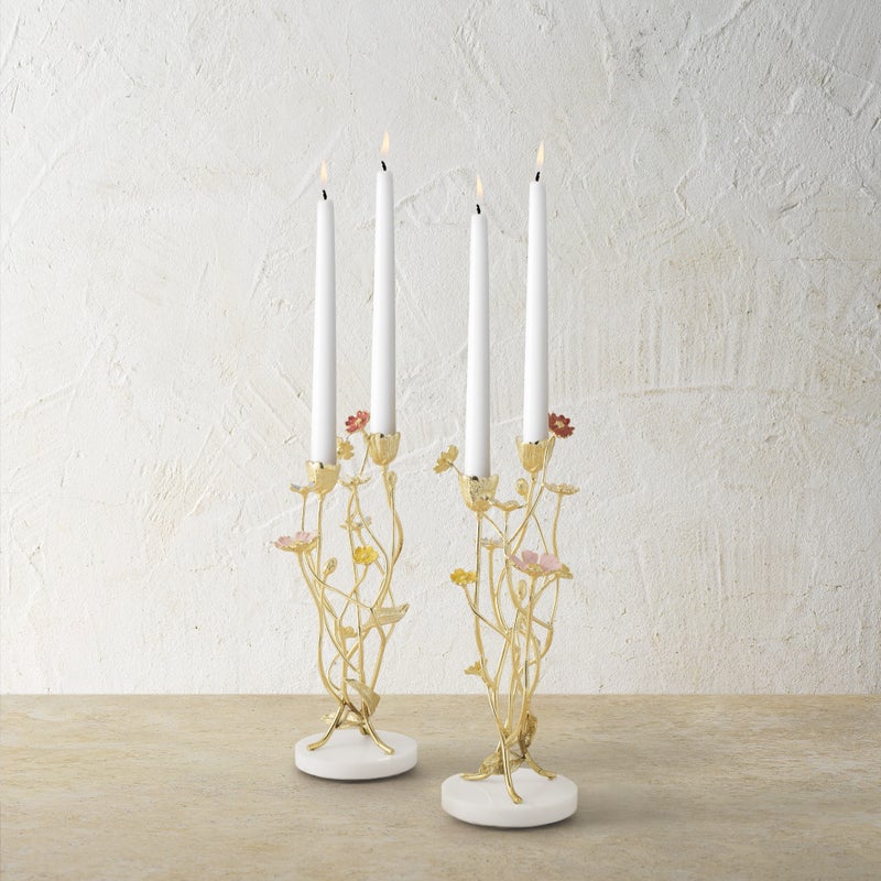 Set of 2 candleholders