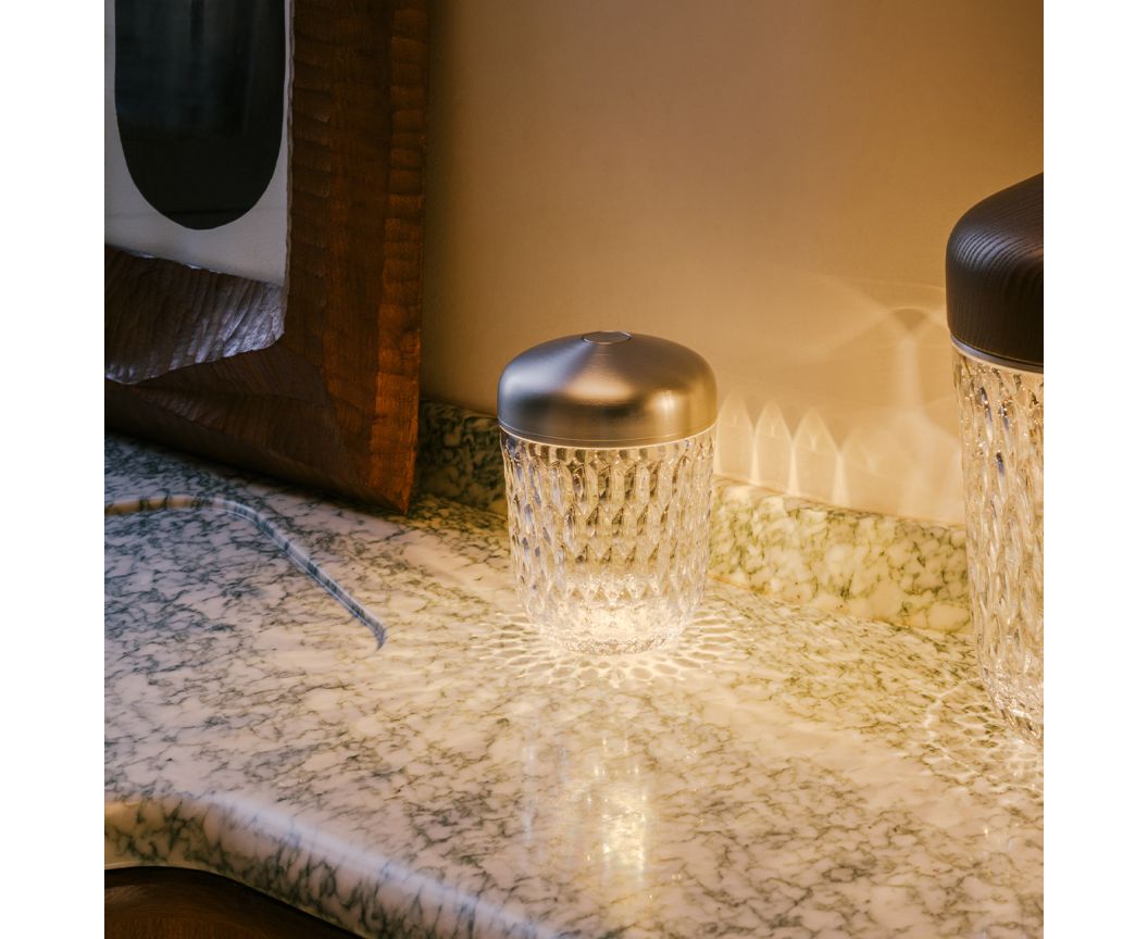 Folia mini port lamp silver