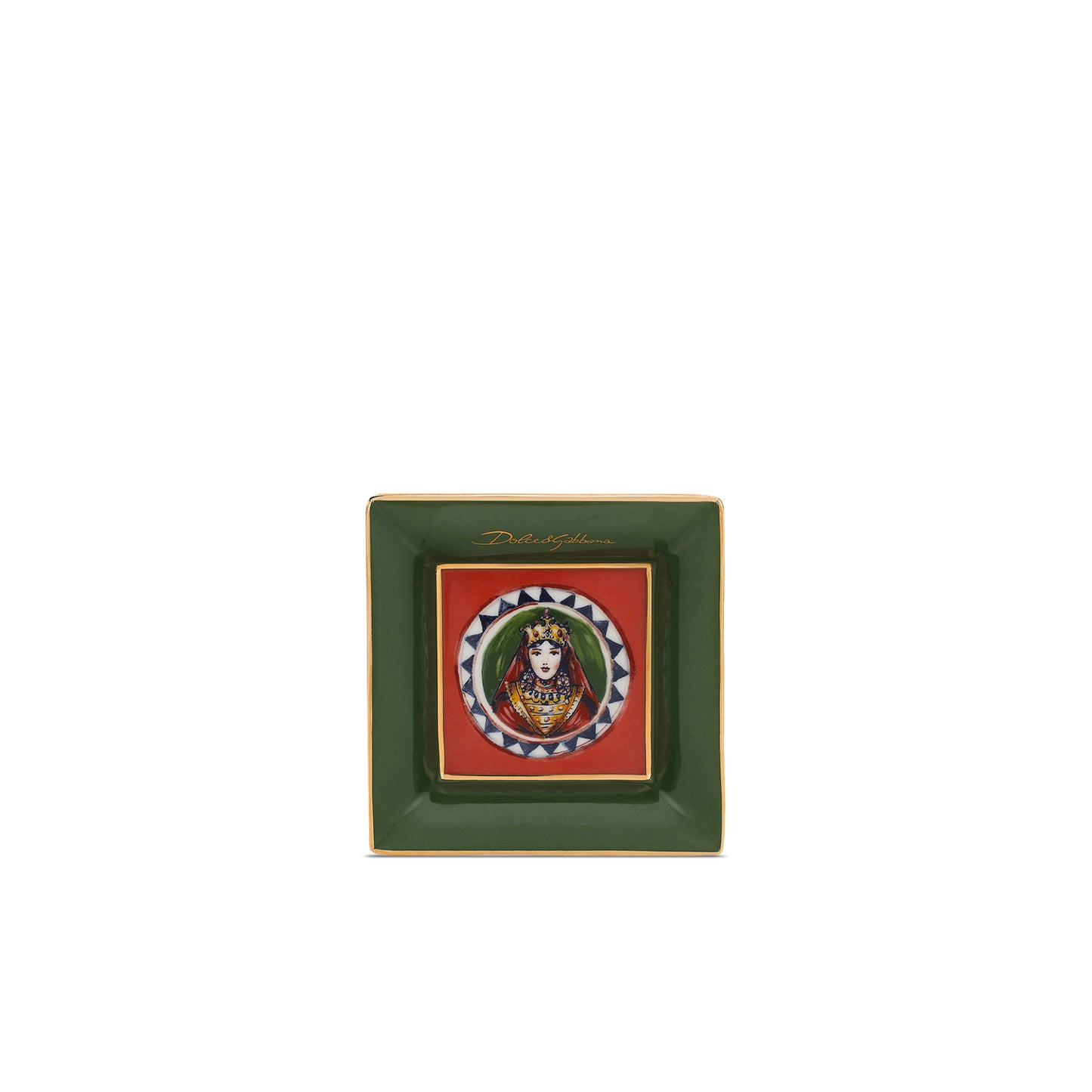 Set of 3 decorative plates Dolce & Gabbana Casa CARRETTO