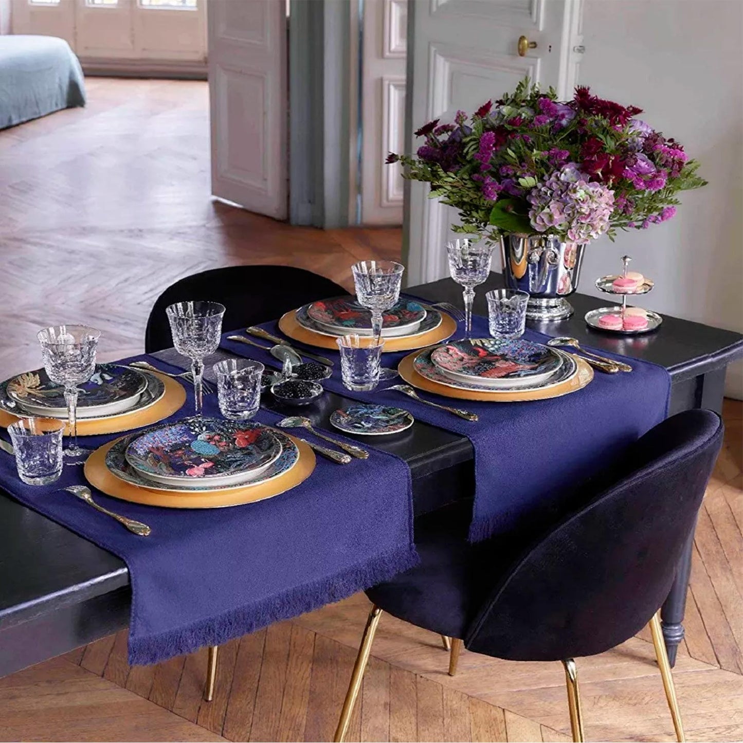 Jardin Du Palais Set of 4 Dinner Plates