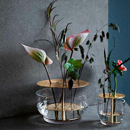 Իկեբանա երկար կլոր ծաղկաման