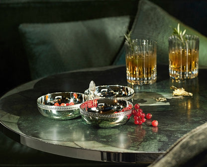 Malmaison silver-plated three part server