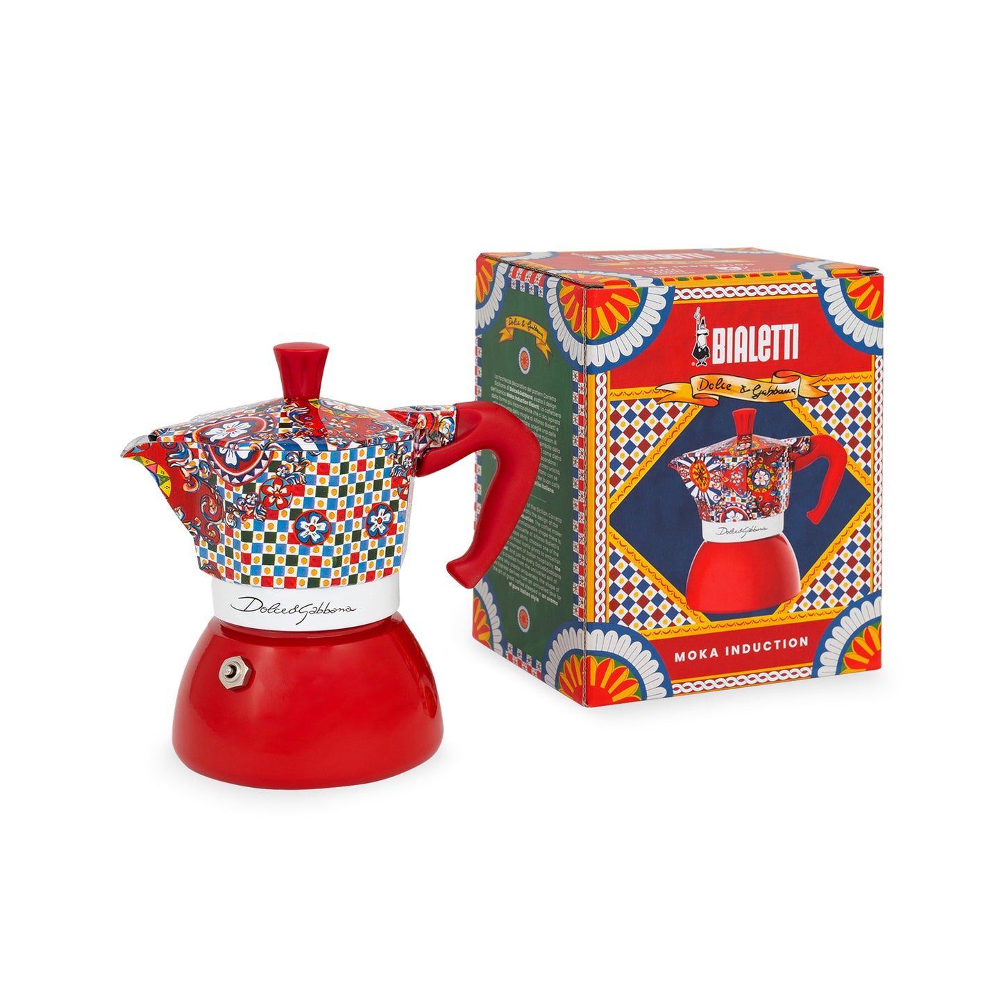 Moka Induction Dolce & Gabbana Casa DG & BIALETTI