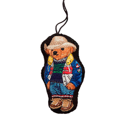 Cowboy Bear-Ornament