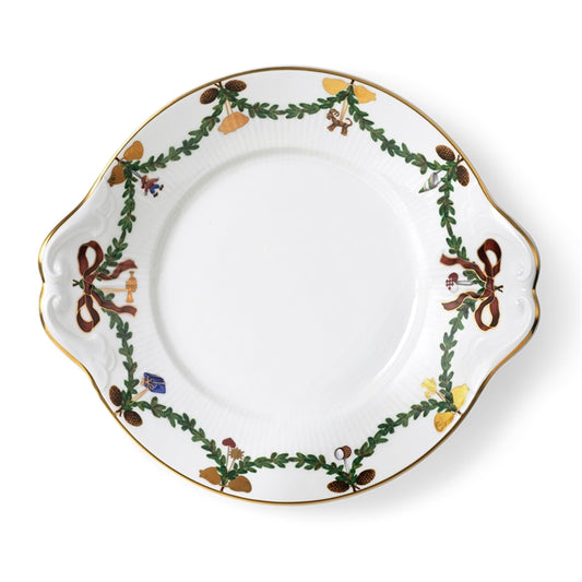 Star Fluted Christmas Dish