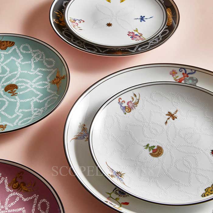 Arcadia White Salad Bowl