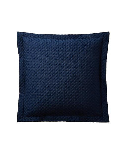 Argyle Navy Quilted Pillow case 65x65