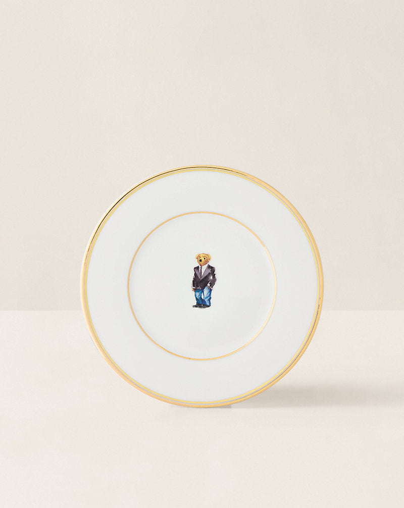 Wilshire Polo Bear Plate Gift Set /4