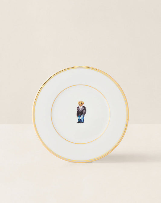 Wilshire Polo Bear Plate Gift Set /4