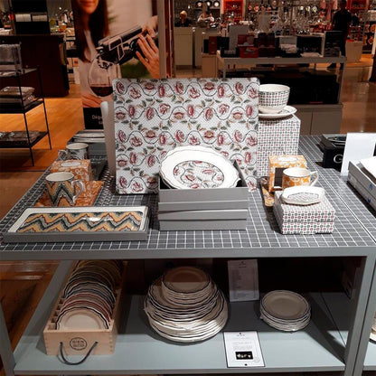 Dominote Set of 4 Dinner Plates