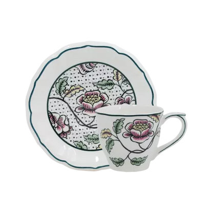 Dominote Set of 2 Tea Cups&Saucers