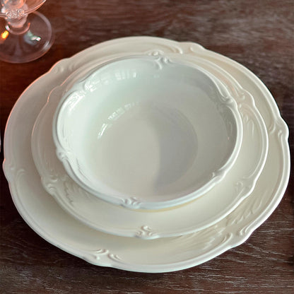 Rocaille White Set of 2 Cereal Bowls XL