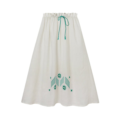 ADANA CROPPED TOP and ADANA SKIRT LONG