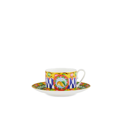 Tea cup and saucer Dolce & Gabbana Casa CARRETTO